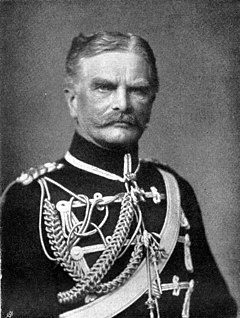 August von Mackensen v uniformě Leib-Hussaren-Regiment Nr.1
