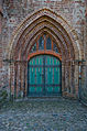 Bützow Kirche Tür an der Nordseite