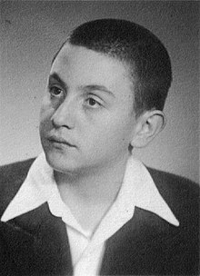 Емил Димитров като млад