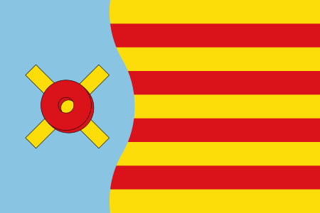 Bandera de Vallromanes (Barcelona)