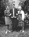 Barbara, John & Halina 1965