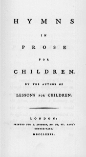 <i>Hymns in Prose for Children</i>