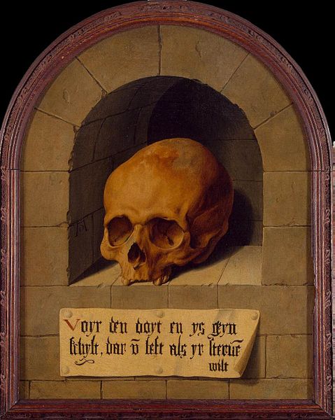 File:Bartholomäus Bruyn (I) - Skull in a Niche - WGA03669.jpg