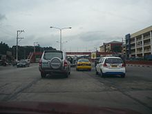 Batasan Road, one of the major roads of Batasan Hills. BatasanRoad.jpg