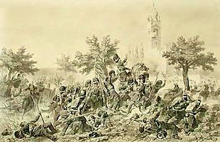 <span class="mw-page-title-main">Battle of Santa Lucia</span> 1848 Battle in the First Italian War of Independence