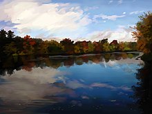 Stillwater River in autumn