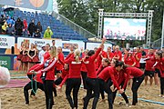 Deutsch: Beachhandball Europameisterschaften 2019 (Beach handball Euro); Tag 6: 7. Juli 2019 – Siegerehrungen English: Beach handball Euro; Day 6: 7 July 2019 – Medal ceremony