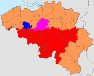 Belgian federal election 1981 - Chamber - circumscriptions.svg