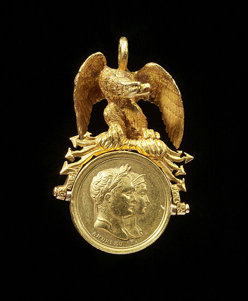 File:Bertrand Andrieu - Decoration Commemorating the Birth of the "King of Rome" - Walters 57951.jpg