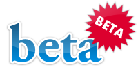 Beta-Logo von Wikipedia