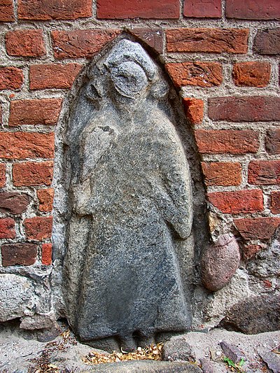 Svetovidov kamen u katoličkom hramu u Altenkirhenu