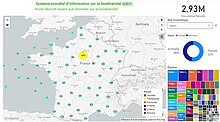 La mappa della biodiversità in Francia