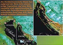 In den Nordwest-Dinariden Kroatiens ist die Bora prägender Klimafaktor.