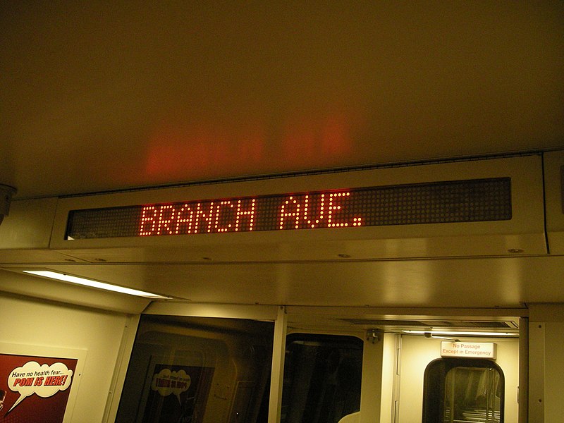 File:Branch Avenue Next Stop.JPG