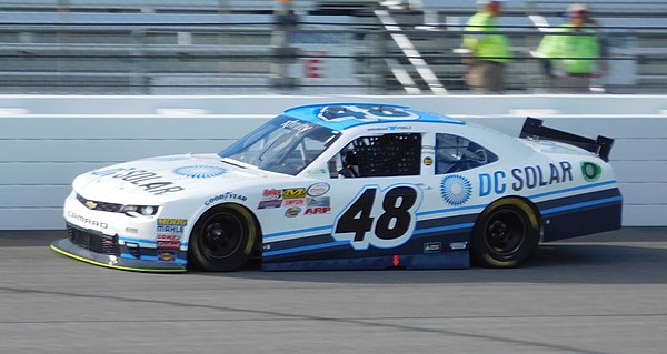 Poole during the 2016 ToyotaCare 250.