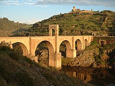 The Alcántara Bridge.