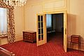 Villa Stiassny, Hroznová 82, Brno-Pisárky. Dveře z ložnice paní do ložnice pána - nejširší dveře ve vile.
