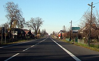 Brzozowa Gać Village in Lublin, Poland