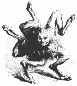 Ilustración del demonio Buer