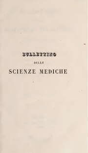 Thumbnail for File:Bullettino delle scienze mediche. Volume 15 (3), 1849 (IA s8id13293450).pdf