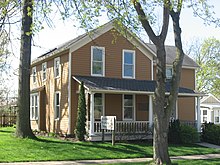 Burchfield's childhood home in Salem
