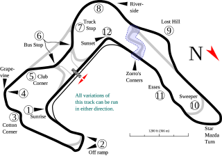 <span class="mw-page-title-main">Buttonwillow Raceway Park</span> Motorsport venue in California. United States