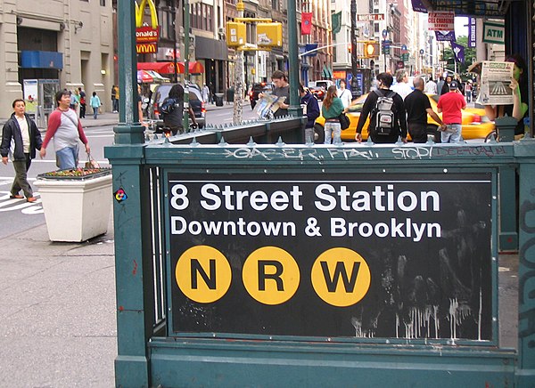 Station entrance