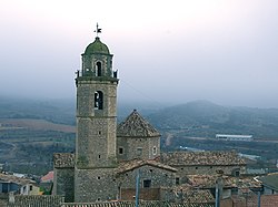 Campanar d'a ilesia d'Os de Balaguer