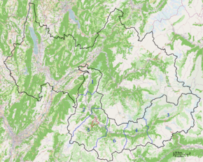 Arondismentul Saint-Jean-de-Maurienne în cadrul departamentului Savoie