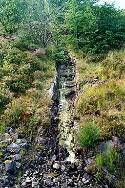 Cascade at Loch Maree - geograph.org.uk - 1574348