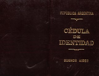 <i>Cédula de identidad</i>