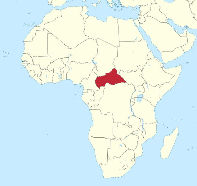 File:Central African Republic in Africa (-mini map -rivers).svg