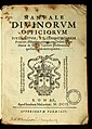 Chiesa Cattolica - Manuale diuinorum officiorum iuxta 1609 - Carm ANT 6 B 127 0001.jpg