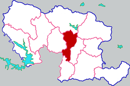 District de Wolong - Carte