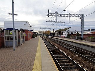 Chorley railway station Railway station in Lancashire, England