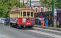 * Nomination Christchurch Tram at Cathedral Square in Christchurch, New Zealand. --Tournasol7 06:55, 11 May 2018 (UTC) * Promotion Good quality. --Isiwal 07:02, 11 May 2018 (UTC)