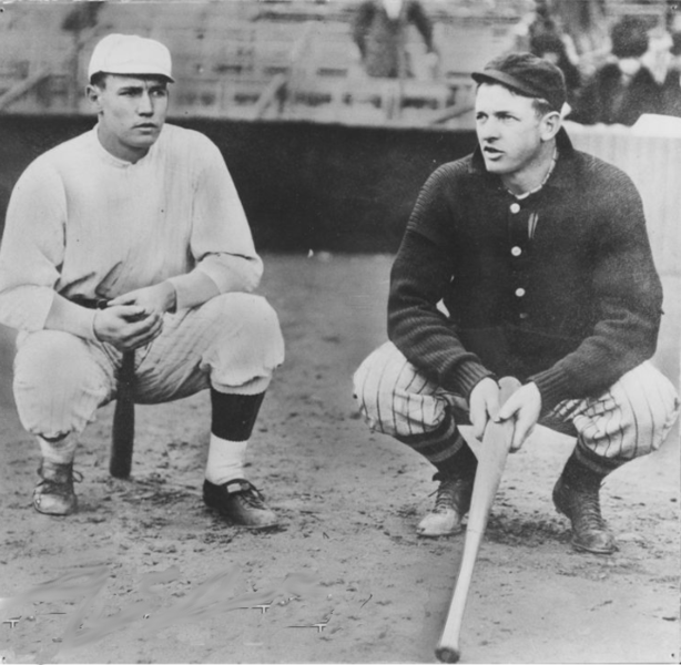 File:Christy Mathewson and Joe Wood photograph probably 1917 BBHOF.png