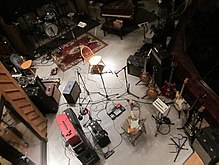 Chuck Hammer, recording rig, 2015, Woodstock, NY Chuck Hammer recording rig 2014.jpg
