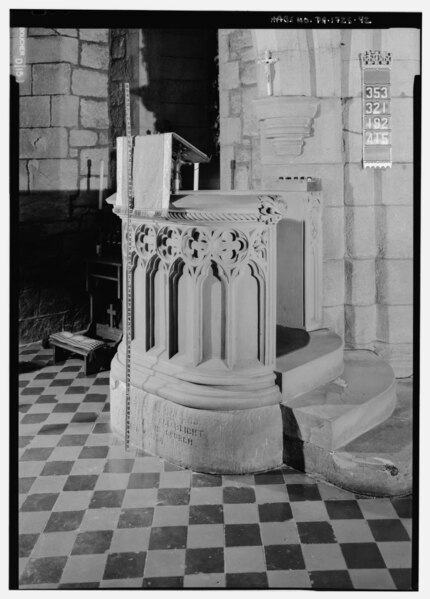 File:Church of St. James the Less, 3200 West Clearfield Street, Philadelphia, Philadelphia County, PA HABS PA,51-PHILA,318-42.tif