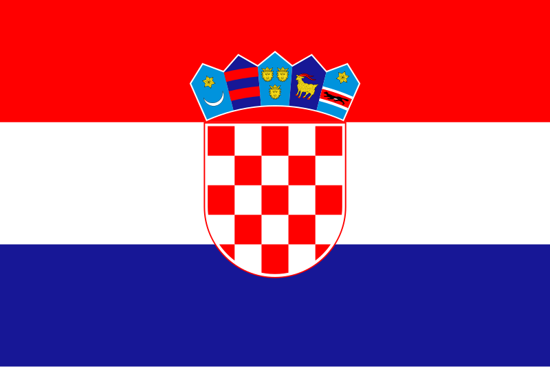 Αρχείο:Civil ensign of Croatia.svg