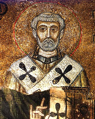 <span class="mw-page-title-main">Clement of Rome</span> Head of the Catholic Church from 88 to 99 AD