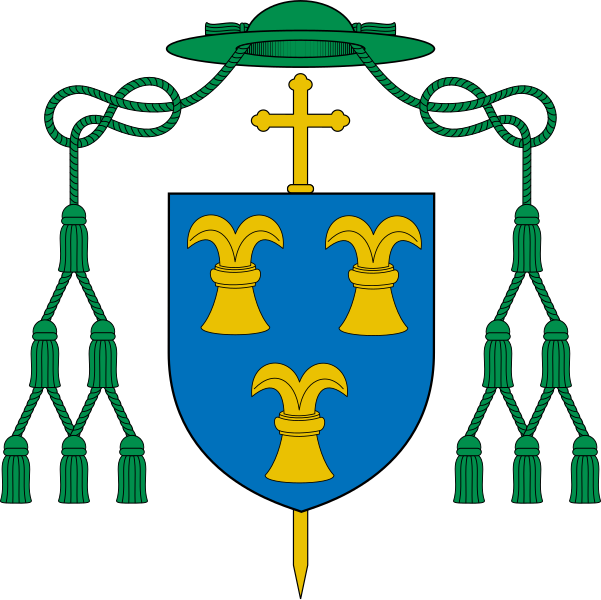 File:Coat of arms of Mgr Pierre de Roquefort.svg