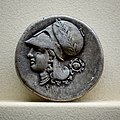 Corinth - 350-300 BC - silver stater - Pegasos - head of Athena and aigis- Tübingen MUT
