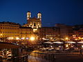 Français : (missing text) France, Haute-Corse (2B), Bastia, vieux port de nuit