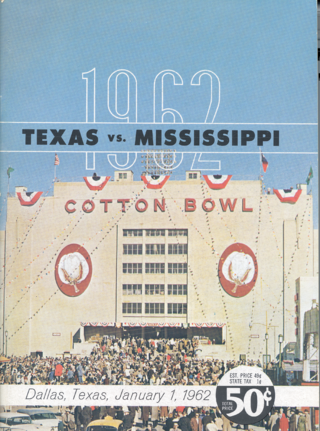 <span class="mw-page-title-main">1962 Cotton Bowl Classic</span> College football game