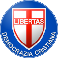 Emblema of the Christian Democracy Party (Italy) (1992-1994)