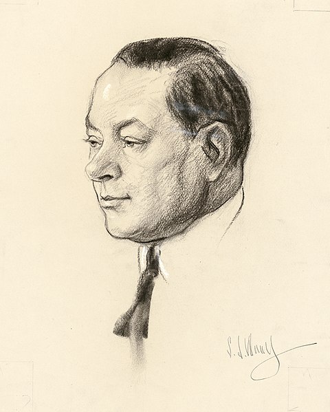File:David Sarnoff by Samuel Johnson Woolf, 1929, charcoal and chalk on paper, from the National Portrait Gallery as a gift of Time magazine - NPG-NPG 78 TC724Sarnoff-000001.jpg