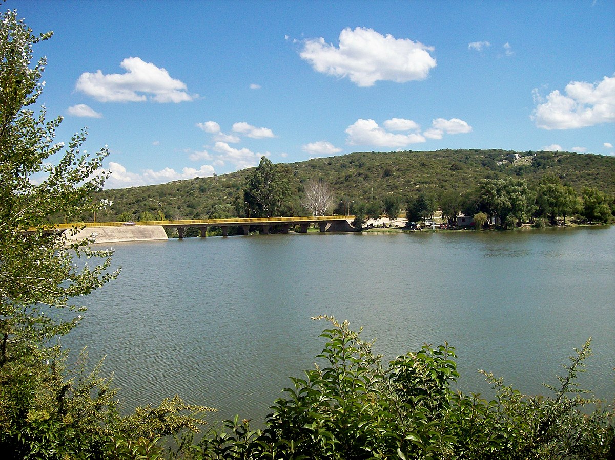 panoramica de la ciudad de La Falda, provincia de Cordoba