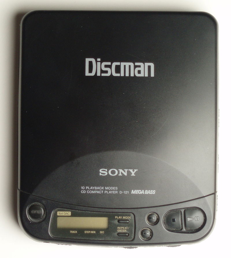 portable cd player discman cd/mp3 music