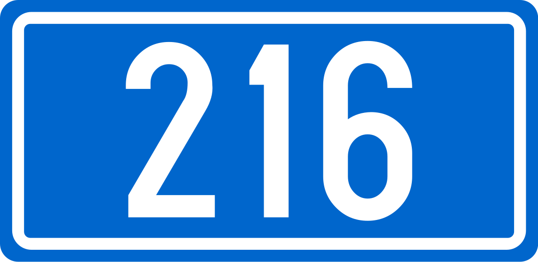 D216 road